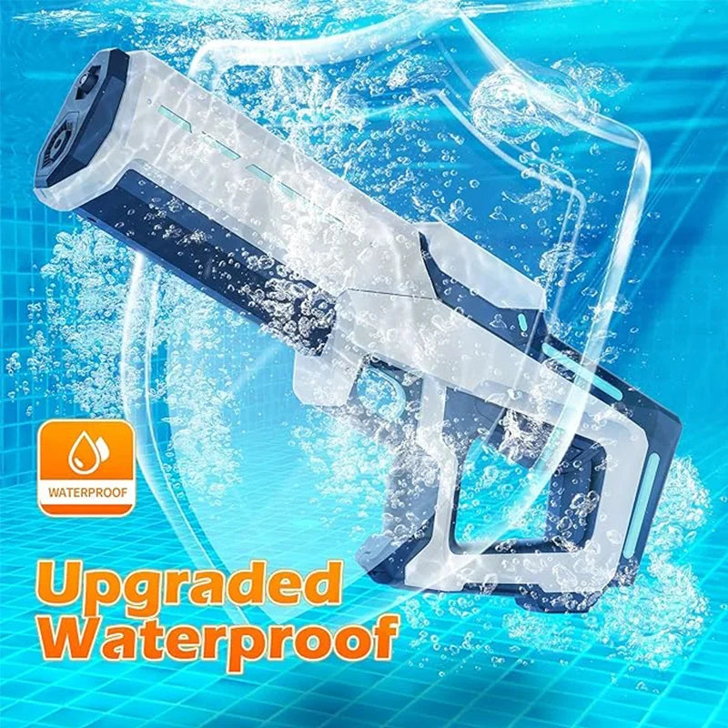Electric Water Guns For Adults Powerful Squirt Automatic Water Suction Water Blasters Summer Outdoor Beach Toy For boys Kid Gift